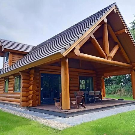 Unieke Houten Villa Met Sauna In Twente - 5P Den Ham Eksteriør bilde