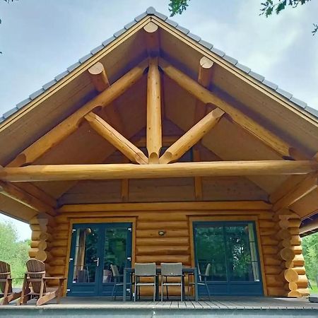 Unieke Houten Villa Met Sauna In Twente - 5P Den Ham Eksteriør bilde