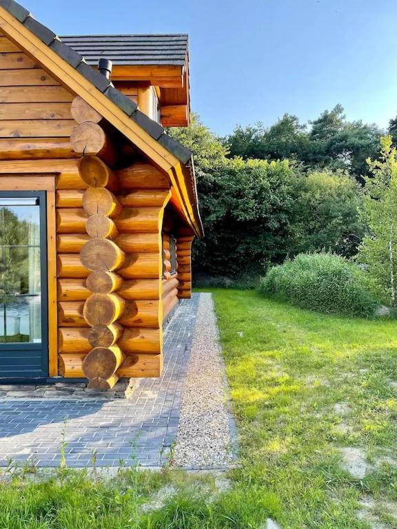 Unieke Houten Villa Met Sauna In Twente - 5P Den Ham Eksteriør bilde